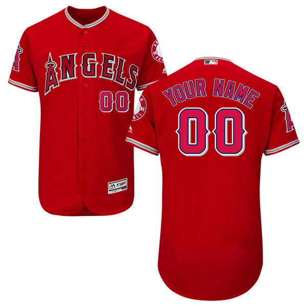 Men's Los Angeles Angels of Anaheim Flex Base Custom Jersey MLBC0072